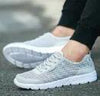 Unisex Summer Sneakers Breathable Casual Shoes Couple Fashion Lace Up Mens Mesh Flats Comfortable Walking Footwear Fashion New Lightweight Casual Sneakers by Stevvex