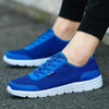 Unisex Summer Sneakers Breathable Casual Shoes Couple Fashion Lace Up Mens Mesh Flats Comfortable Walking Footwear Fashion New Lightweight Casual Sneakers by Stevvex