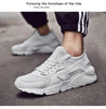 Unisex White Sneakers Mesh Sports Trainers Running Summer Mens Flat Casual Sport Shoes Casual Sports Tennis Road Sneakers Comfortable Modern Design by Stevvex
