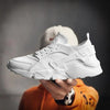 Unisex White Sneakers Mesh Sports Trainers Running Summer Mens Flat Casual Sport Shoes Casual Sports Tennis Road Sneakers Comfortable Modern Design by Stevvex