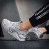 Unisex White Sneakers Mesh Sports Trainers Running Summer Mens Flat Casual Sport Shoes Casual Sports Tennis Road Sneakers Comfortable Modern Design by Stevvex