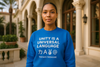 Unity is a Universal Language – Long Sleeve by Tristan’s Treehouse