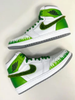 "I Want To Mow Your Lawn" Jordan 1 High Shoes by Stadium Custom Kicks