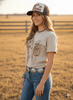 Untamed Saddle Graphic Tee by Wild Junkie