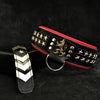 The unique "General" leather dog collar for big dogs by Bestia Dog Gear