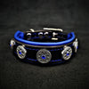 The "Bijou" handmade puppy collar by Bestia Dog Gear