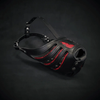 The ''Red Dragon'' basket muzzle by Bestia Dog Gear
