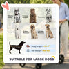 Dog Stroller for Large Dogs Up to 66 LBS with All-Terrain Spring Suspension, 8-Position Adjustable Handle by Furr Baby Gifts