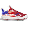 "USA" Adidas Icon 6 Cleats by Stadium Custom Kicks