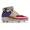 "USA Flag" New Balance Lindor 1 TPU Baseball Cleats by Stadium Custom Kicks