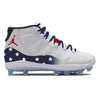 "USA" Jordan 11 Retro MCS Baseball Cleats by Stadium Custom Kicks