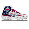 "USA" Nike Alpha Huarache Elite 3 Mid Cleats by Stadium Custom Kicks