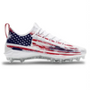 "USA Rustic" Nike Alpha Huarache 7 Pro LAX Cleats by Stadium Custom Kicks
