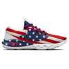"USA" Under Armour Charged Vantage 2 Running Shoes by Stadium Custom Kicks