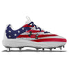 "USA" Under Armour Yard MT Cleats by Stadium Custom Kicks