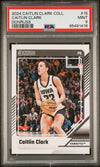 Graded 2024 Panini Caitlin Clark Collection Caitlin Clark #15 Donruss Rookie RC Basketball Card PSA 9 Mint