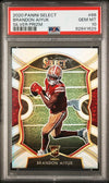 Graded 2020 Panini Select Brandon Aiyuk #66 Silver Prizm Rookie RC Football Card PSA 10 Gem Mint