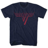 Van Halen Classic Red Logo [T-Shirt] by Rock Band Apparel
