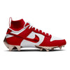 "Varsity Red" Nike Vapor Edge Dunk Cleats by Stadium Custom Kicks