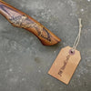 Hand Forged Damascus Steel Viking Axe – 18” Bearded Bushcraft Hatchet with Hardwood Handle | JW SteelCrafts by JW SteelCrafts