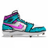 "Vice Cartoon" Jordan 1 Retro Cleats by Stadium Custom Kicks