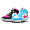 "Vice Homage to Home" Jordan 1 Retro Cleats by Stadium Custom Kicks