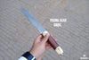 Viking Seax Knife By JW Steel Crafts. by JW SteelCrafts