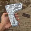 Viking Skeggox Axe Head Replica Hand-Forged Acid-Etched Norse Bearded Axe Head by JW SteelCrafts