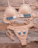 Vintage Blue Bikinis 2 Piece Halter Bikini Set Women High Waist Sequin Swimsuit Set Handmade Crochet High Quality Swimsuit Women Push Up Swimwear Knitted Beach Wear Bathing Suit by Stevvex