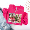 Vintage Santa Sweatshirt Wonderful Time Christmas Crewneck by Adorb Custom Tees
