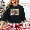 Vintage Santa Sweatshirt Wonderful Time Christmas Crewneck by Adorb Custom Tees
