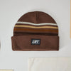 VINTAGE STRIPES BEANIE - COCOA by LITTLE RAD THINGS