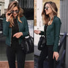 Vintage Style Autumn Ladies PU Leather Jacket For Women Slim Casual Soft Moto Biker Faux Leather Jacket For Female Coat Quality Basic Streetwear by Stevvex