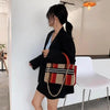 Vintage Style Canvas Handbags Casual Ladies Bags With Large Capacity Shoulder Bags Fashionable Crossbody Bags for Women by Stevvex