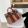 Vintage Style Canvas Handbags Casual Ladies Bags With Large Capacity Shoulder Bags Fashionable Crossbody Bags for Women by Stevvex