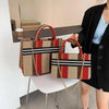 Vintage Style Canvas Handbags Casual Ladies Bags With Large Capacity Shoulder Bags Fashionable Crossbody Bags for Women by Stevvex
