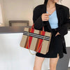 Vintage Style Canvas Handbags Casual Ladies Bags With Large Capacity Shoulder Bags Fashionable Crossbody Bags for Women by Stevvex