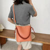Vintage Style Fashionable Women's bucket bag Stone Pattern Shoulder Bag For Ladies Diagonal Female Bag by Stevvex