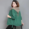 Vintage Style Women's Coat Hooded Jacket Long Sleeve Zipper Pockets Casual Windbreaker Basic Jackets Outerwear Plus Size 4XL E25 by Stevvex