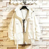 Vintage Style Women's Hooded Jackets Spring Causal Windbreaker Women Jackets Coats Zipper Ribbons Sportswear Jackets Bomber Famale by Stevvex