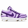 "Violet Mist" Jordan 1 Retro Cleats by Stadium Custom Kicks