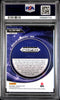 Graded 2024 Panini Prizm Draft Picks Malik Nabers #SOMN Student Orientation Red Ice Rookie RC Football Card PSA 10 Gem Mint