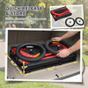 Dog Bike Trailer for Small & Medium Dogs, Universal Bicycle Coupler, Flip-Down Ramp Tailgate by Furr Baby Gifts