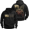 Volbeat Bleeding Crown Skull [Sweatshirt] by Rock Band Apparel