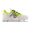 "Volt Drip" New Balance FuelCell COMPv3 TPU Baseball Cleats by Stadium Custom Kicks
