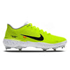 "Volt Force OW" Nike Alpha Huarache Elite 3 Low Cleats by Stadium Custom Kicks