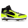 "Volt OW" Jordan 1 Retro Cleats by Stadium Custom Kicks