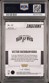 Graded 2023 Panini Instant Victor Wembanyama #32 Rookie RC Basketball Card PSA 10 Gem Mint