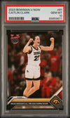 Graded 2023 Topps Bowman U Now Caitlin Clark #61 Rookie RC Basketball Card PSA 10 Gem Mint