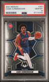 Graded 2021 Panini Mosaic Cade Cunningham #261 Rookie RC Basketball Card PSA 10 Gem Mint